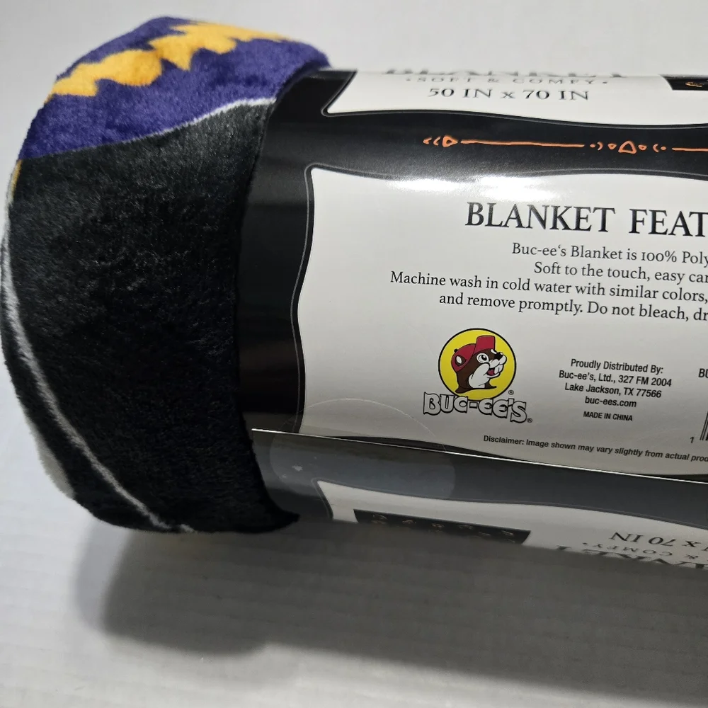 Put A Spell On Me BUCEE 2025 Holiday Beaver Throw, Bucee Halloween Blanket NEW